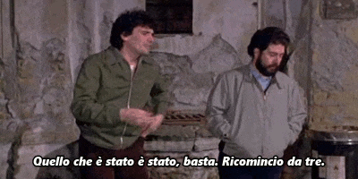 Terapia di gruppo Treviso - "Ricomincio da tre" Terapia di gruppo Treviso - Scena di "Ricomincio da tre" Massimo Troisi